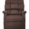 The Golden Technologies®️ Cambridge PR 401 recliner, featuring plush cushioning and rounded armrests, is showcased against a plain white background.