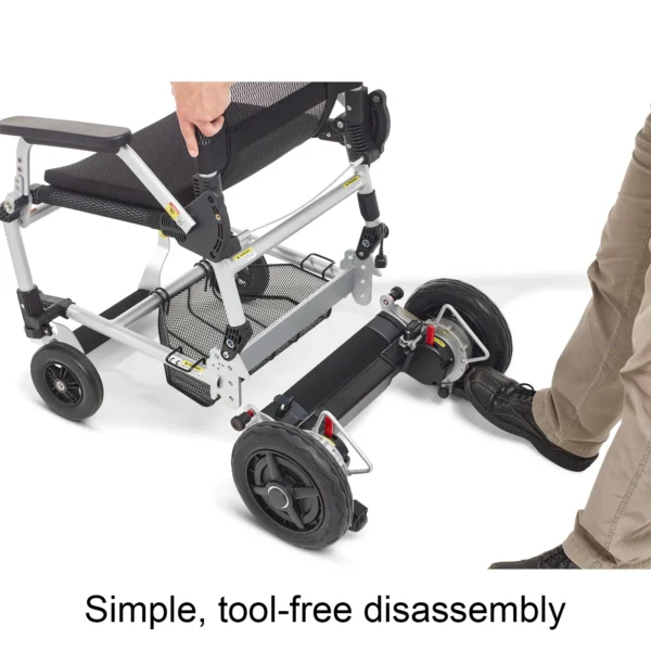 Journey Zoomer Lightweight Folding Power Chair - Image 13