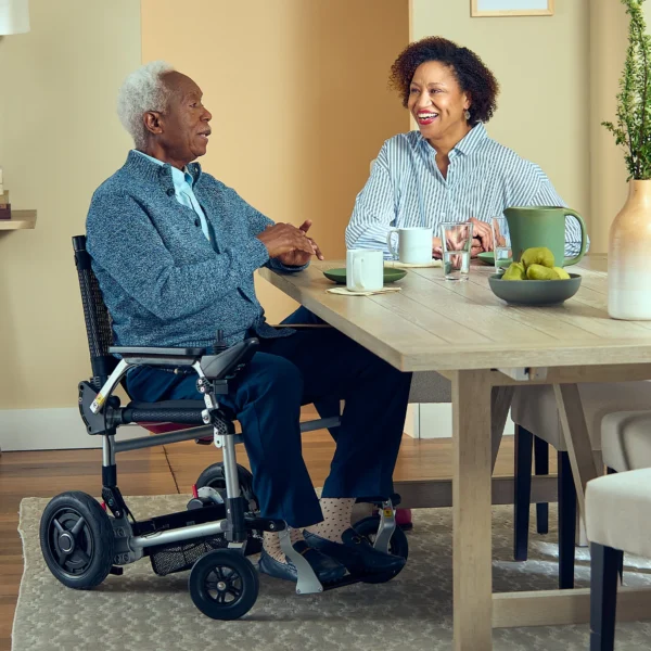Journey Zoomer Lightweight Folding Power Chair - Image 2